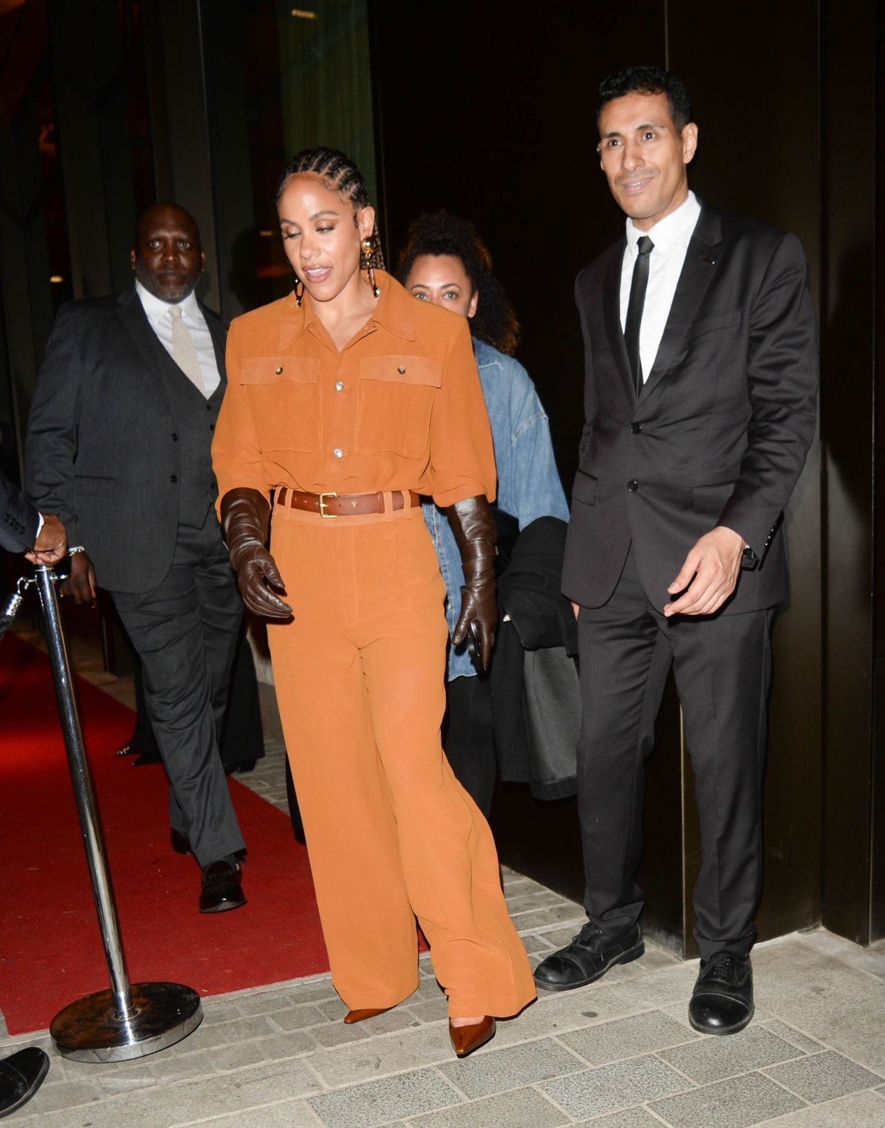 Alex Scott at The Vogue x Netflix BAFTA Television Awards Celebration in London2